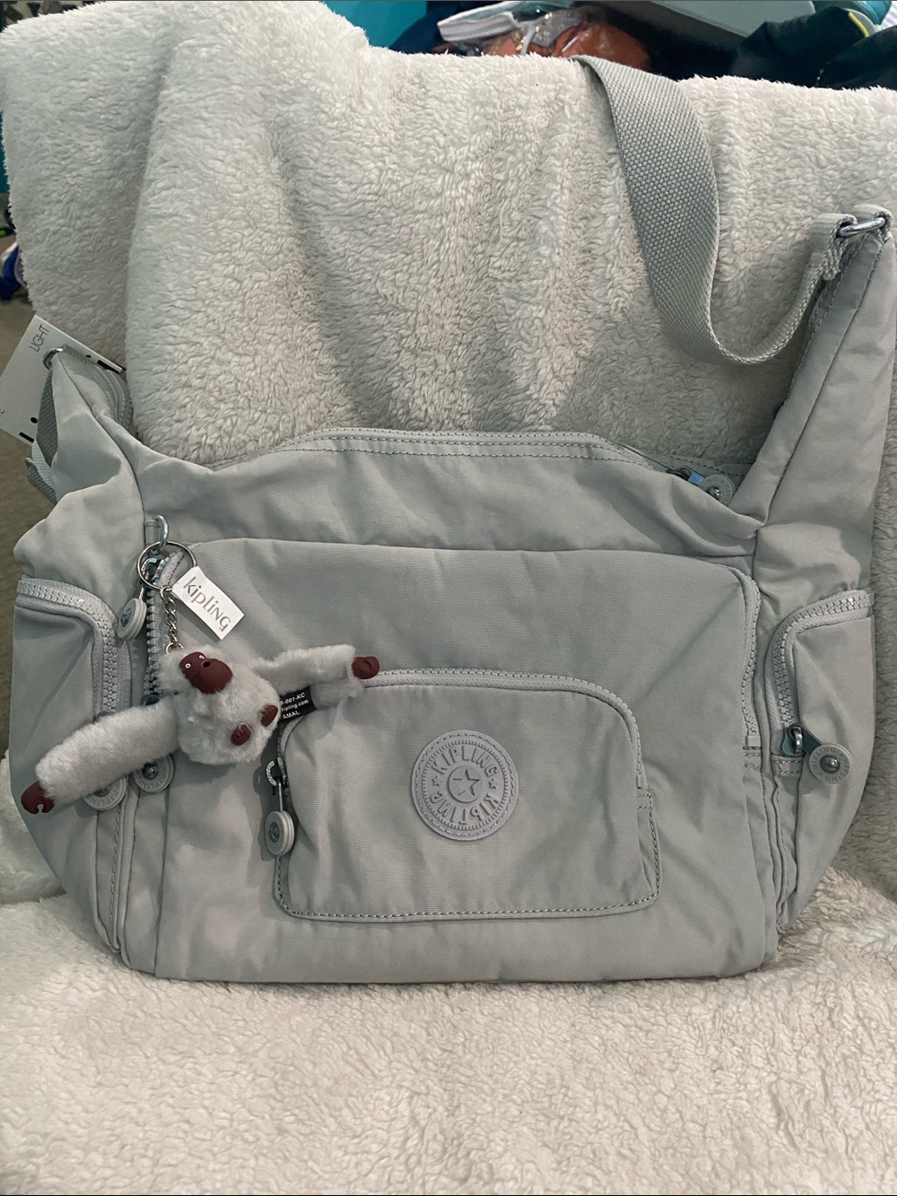 Kipling “Erica” Shell Grey -  Color